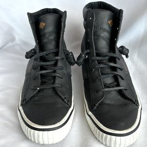 Sperry Top-Sider Rave Verge High Top Black Canvas, Women's Size 7.5